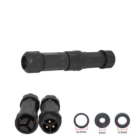 YXY YPM20-3C Waterproof Cable Connector IP68 (3-Pin Male & Female Set)