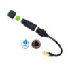 YXY YPM16-CAT6-C01 Waterproof RJ45 CAT6A Connector IP68 Male-to-Female