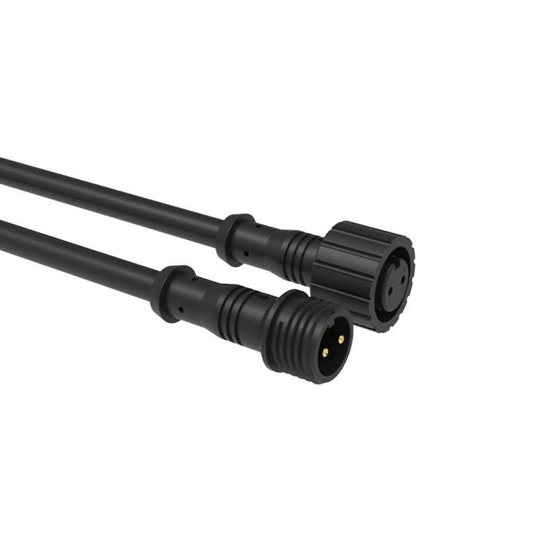 YXY M14 3-Pin IP65/IP68 Waterproof Male-to-Female Connection Cable