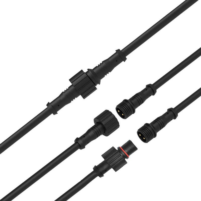 YXY M14 Series IP68 Waterproof Cable Connectors (2-5 Pins)