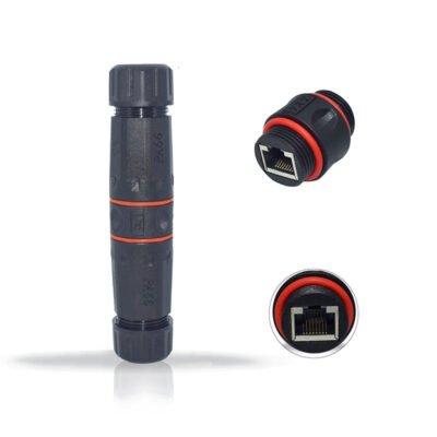 YXY YPM20-CAT5E-B Waterproof RJ45 CAT6 Connector Ip68