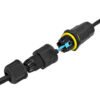 YXY YPM20K-2T2C-A 2-Pin Inline Waterproof Cable Connector IP68