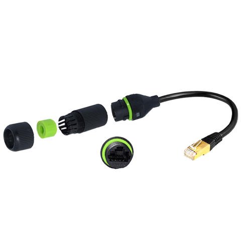 YXY YPM20-CAT6-C01 Waterproof RJ45 CAT6 Connector Kit IP68 (Male & Female Set)