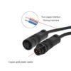 YXY YPM12-5C-B 5-Pin IP68 Waterproof Circular Connector
