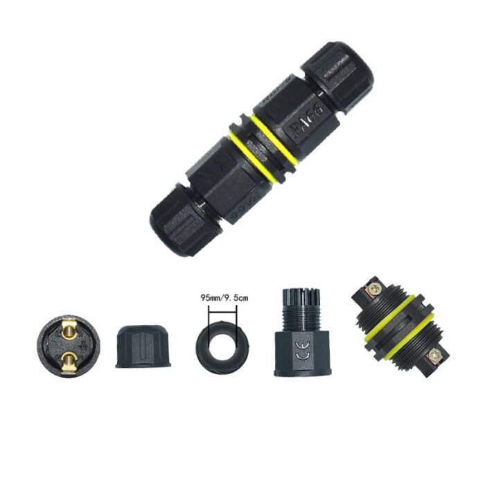 YXY YPM20-2T2C-A Waterproof Cable Connector IP68 Both Male and Female